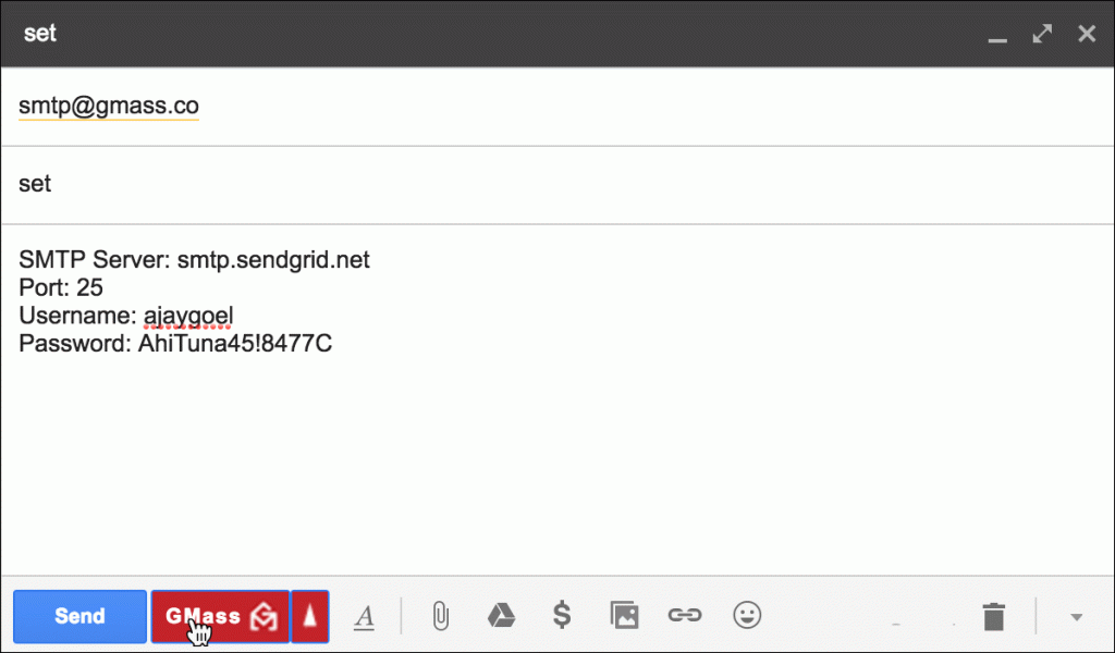 gmail secure smtp external