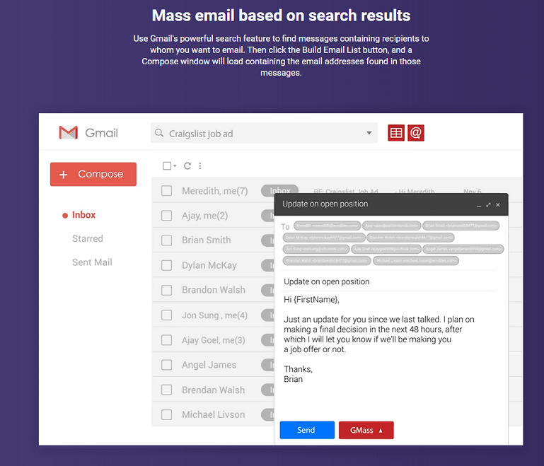 How to Build an Email List from your Gmail Account