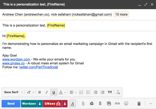 how to start a business email to multiple recipients